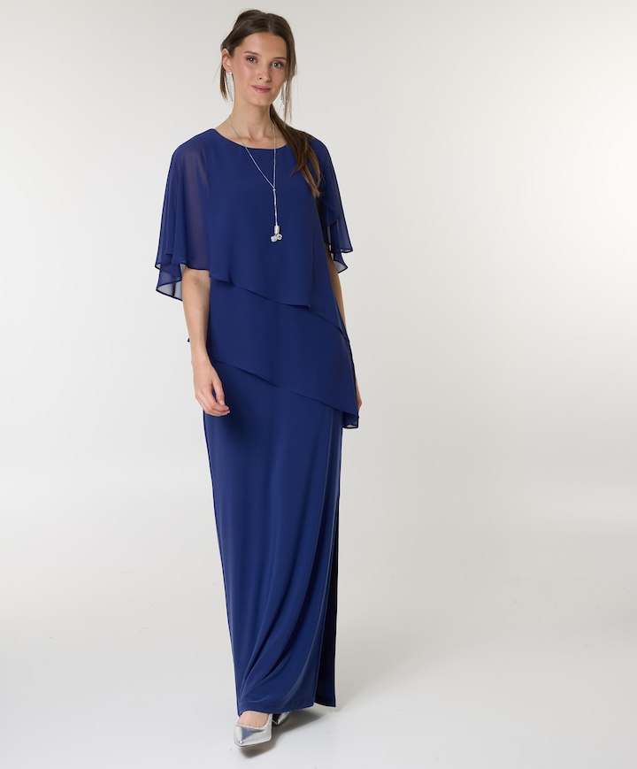 Dames jurk blauw