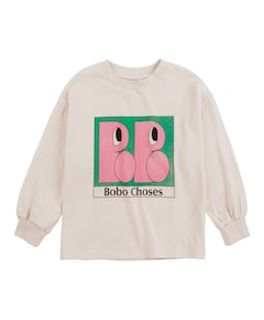 Meisjes longsleeve ecru