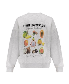 Meisjes sweater grijs