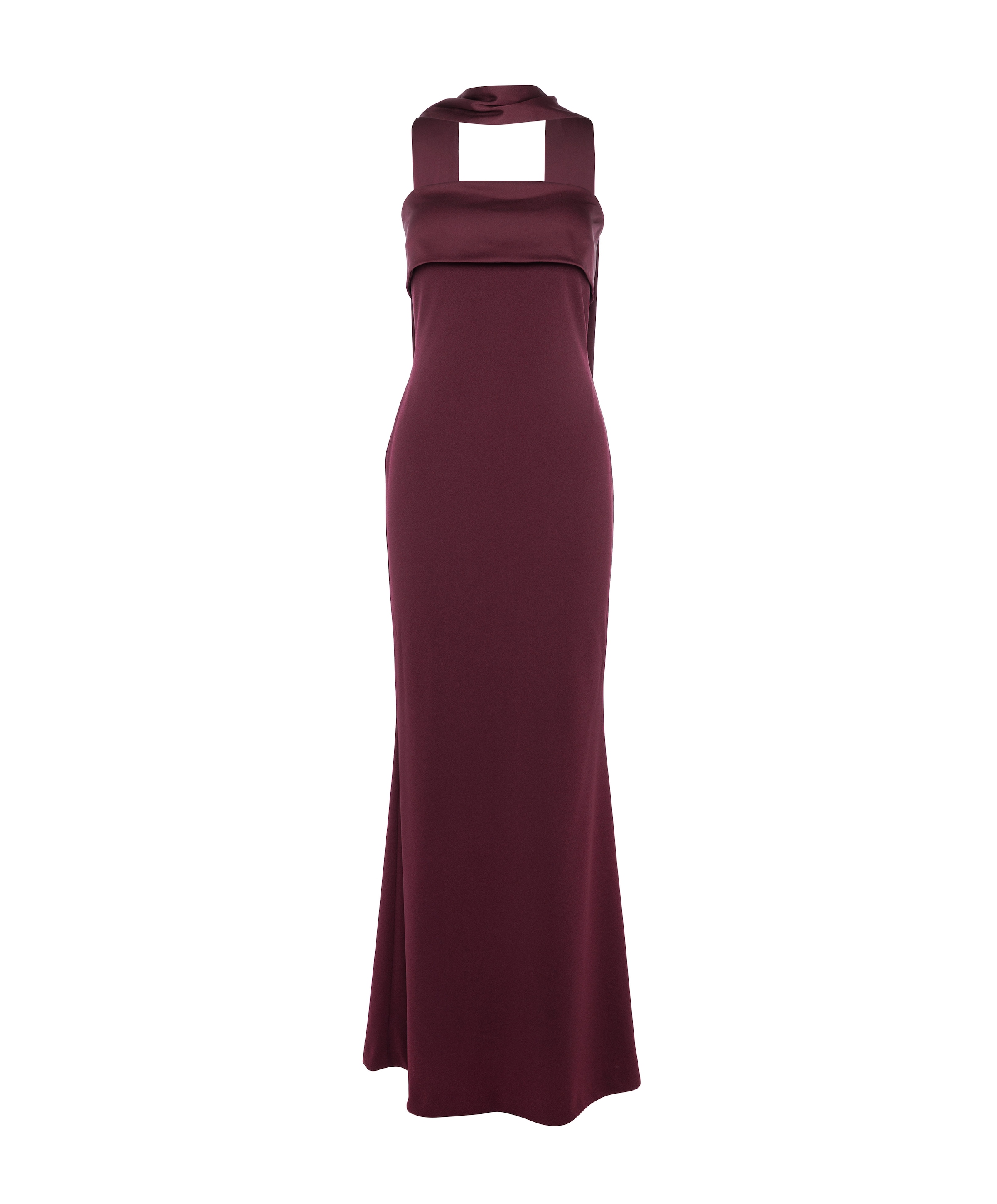 Dames jurk bordeaux