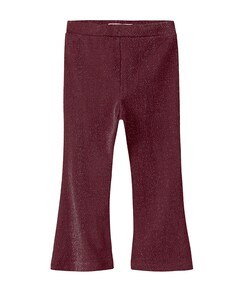 NMFROISIN BOOTCUT broek bordeaux