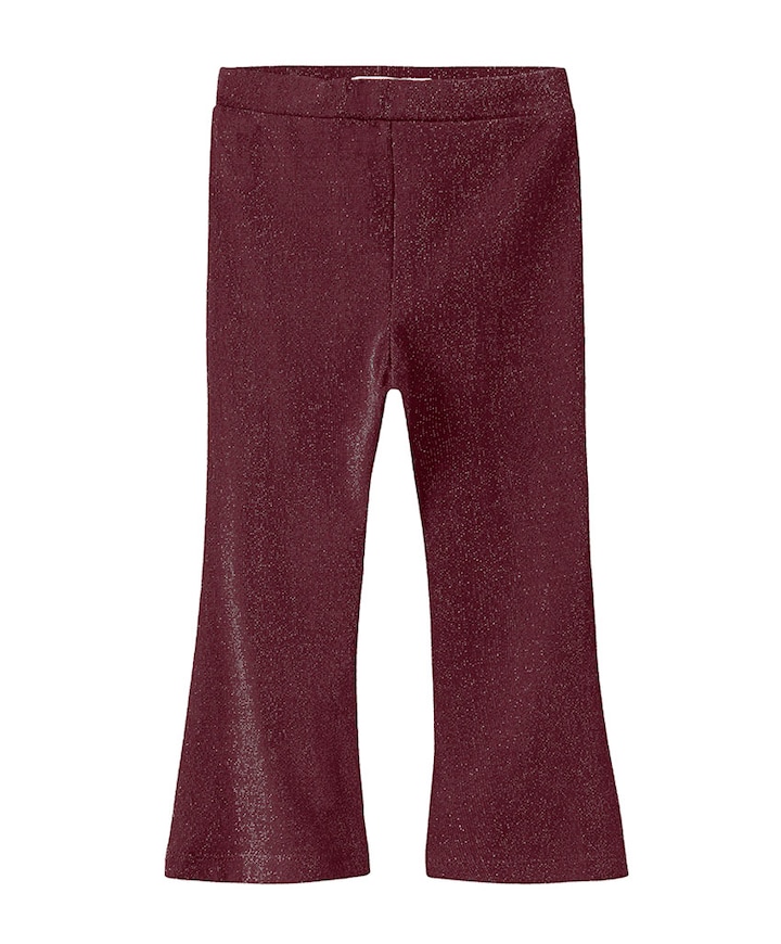 NMFROISIN BOOTCUT broek bordeaux