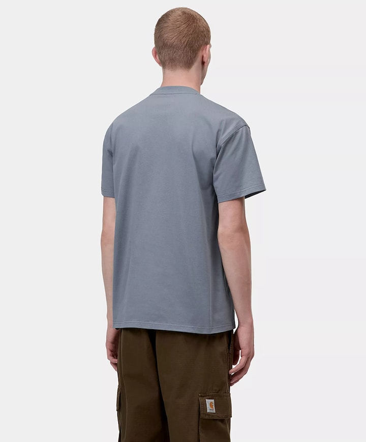 Heren T-shirt blauw