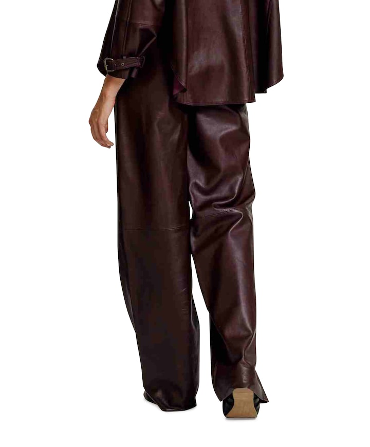 Lucca broek bordeaux