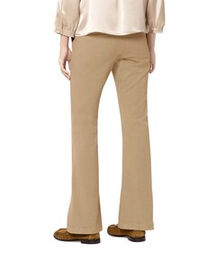 Authentic-Flared-Denim dames broek beige