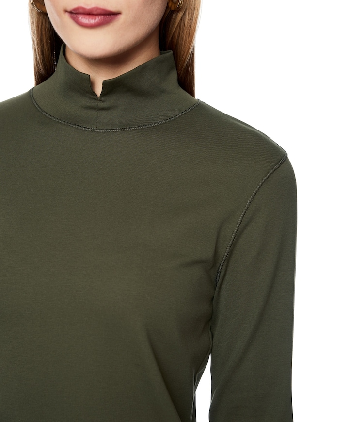 Dames longsleeve groen