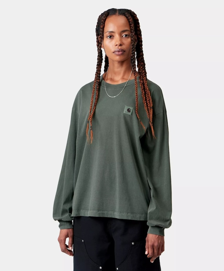 Dames longsleeve groen