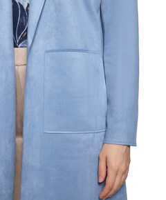 Dames jas blauw