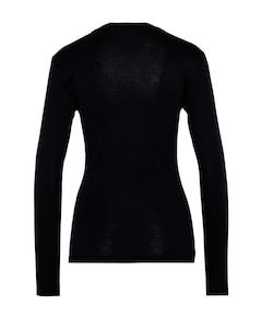 Dames longsleeve zwart