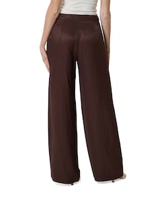Gamba Dritta Tessuto dames pantalon bruin