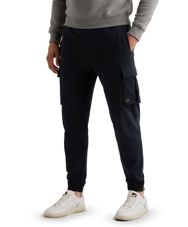 AIRSTREAMER SWEAT CARGO PEACHED TE heren broek blauw