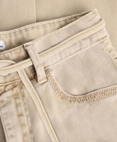 Extra Wide Fit Beige meisjes jeans beige