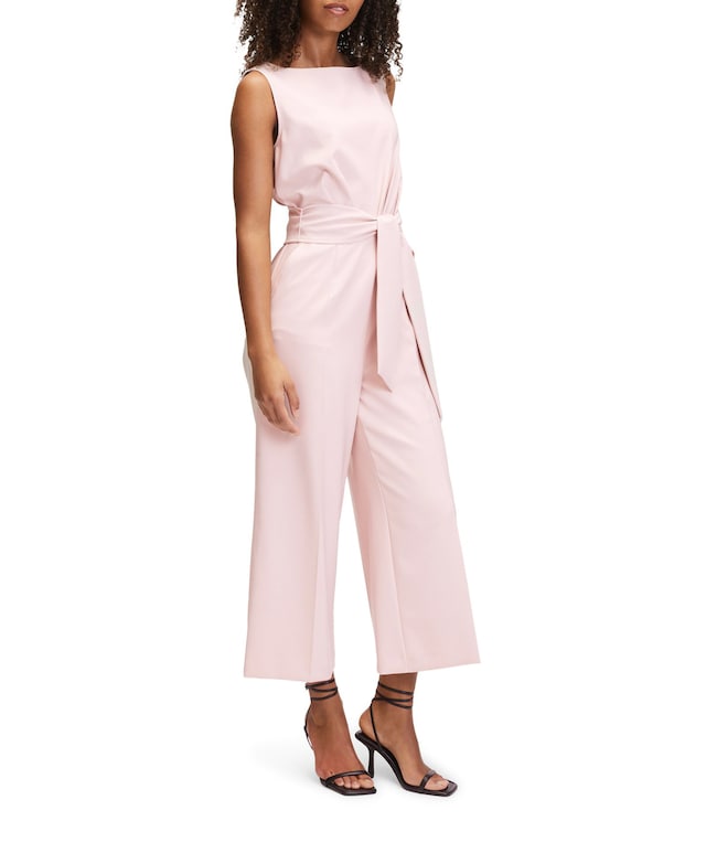 Overall Lang ohne Arm jumpsuit roze