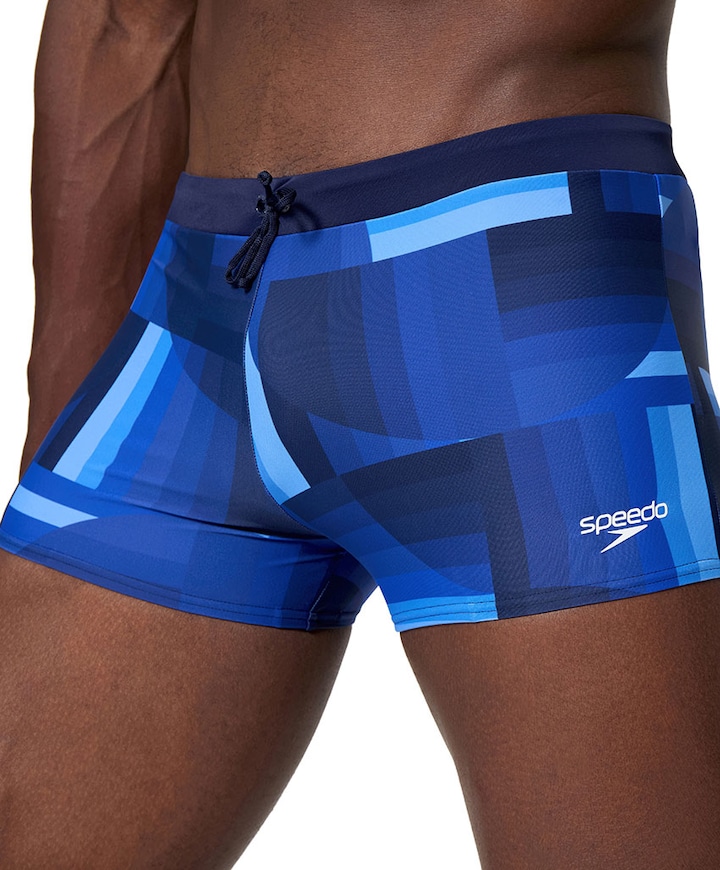 Heren zwemshort blauw