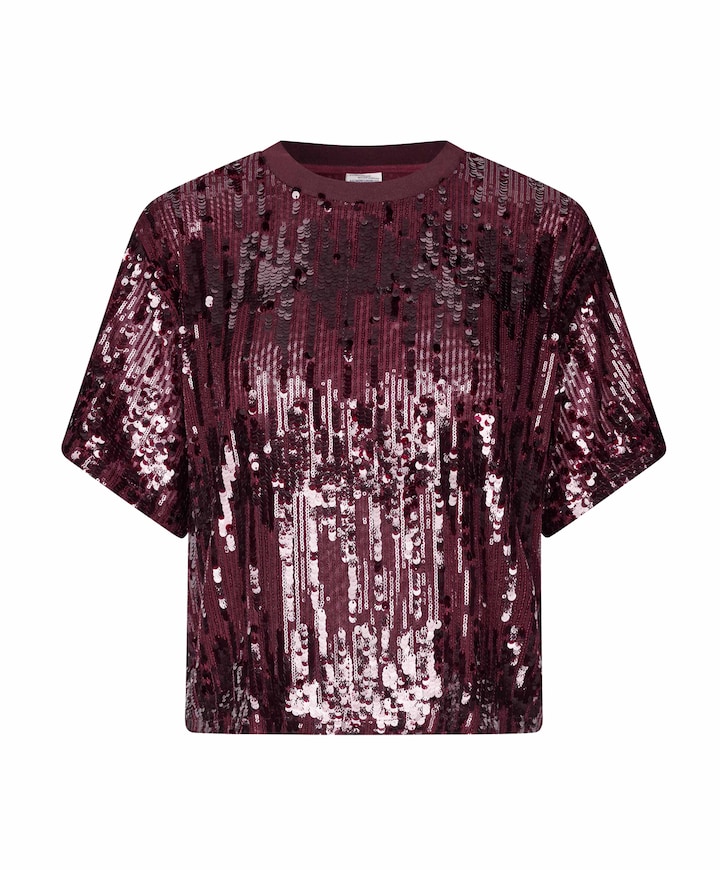 T-shirt bordeaux