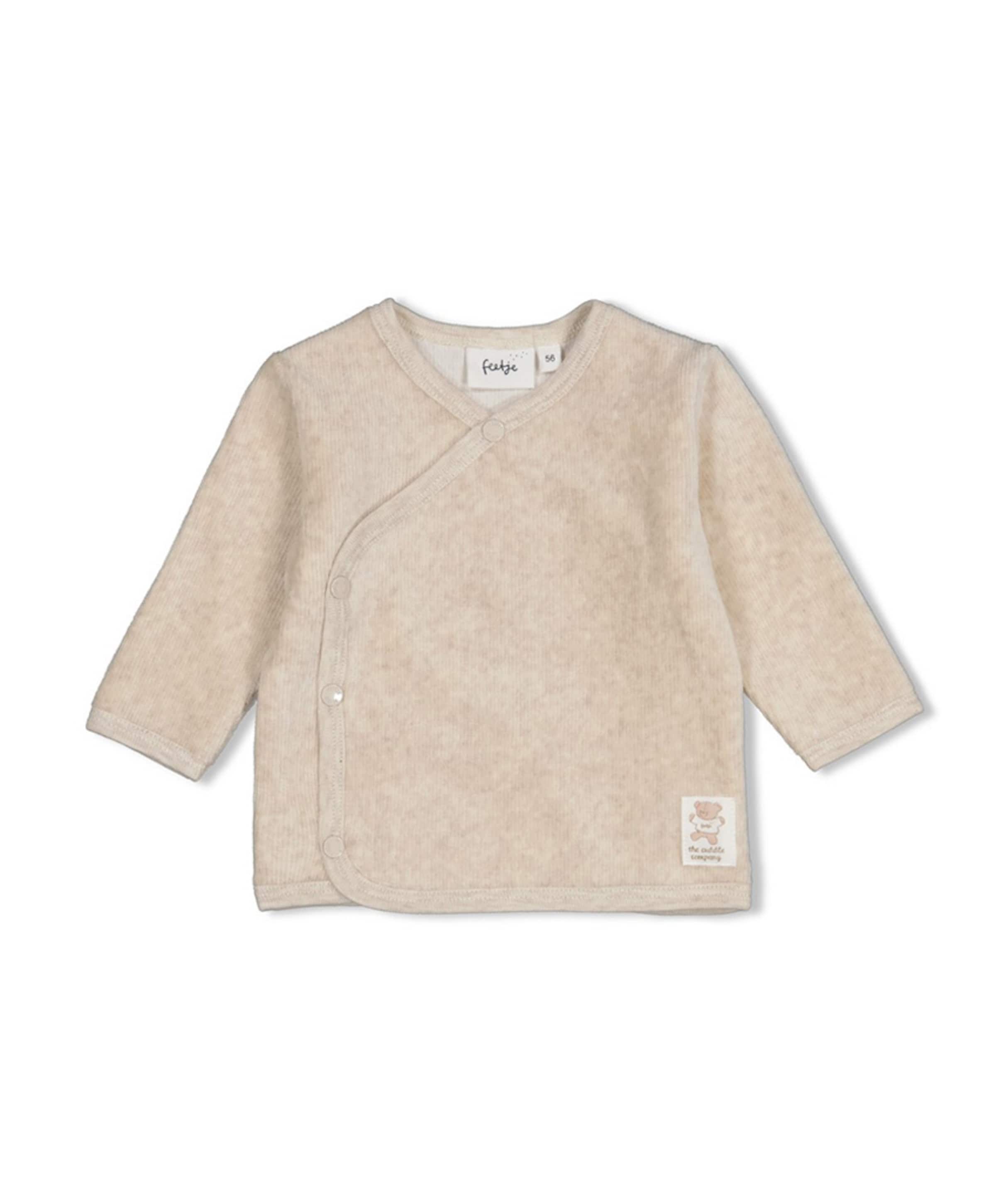 Jongens longsleeve beige