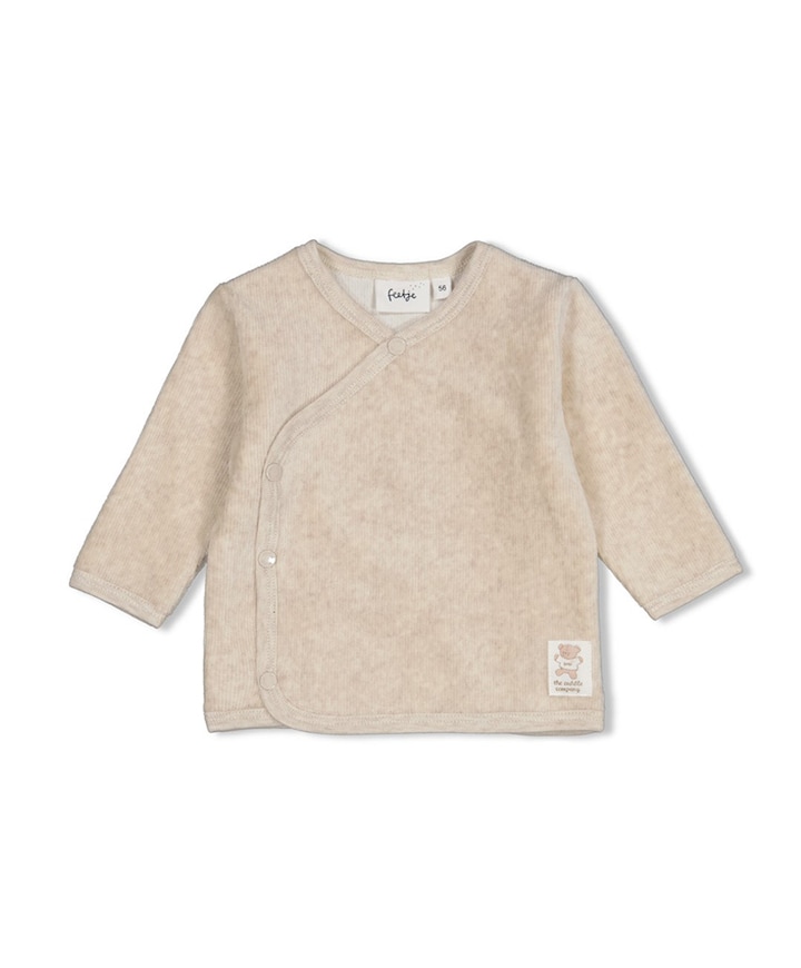 Jongens longsleeve beige