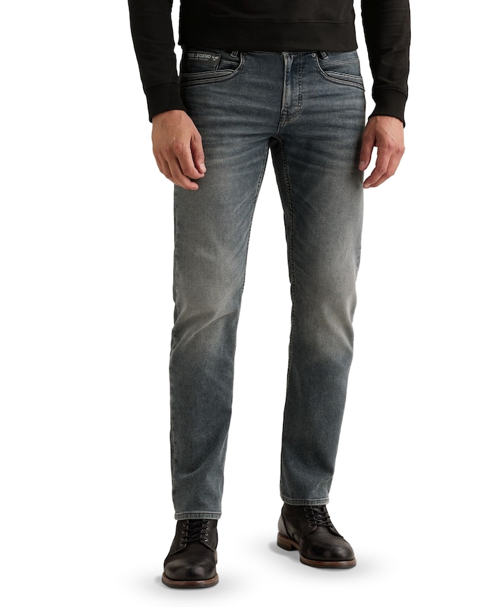 SKYRAK GREYBLUE SWEAT DENIM heren jeans grijs
