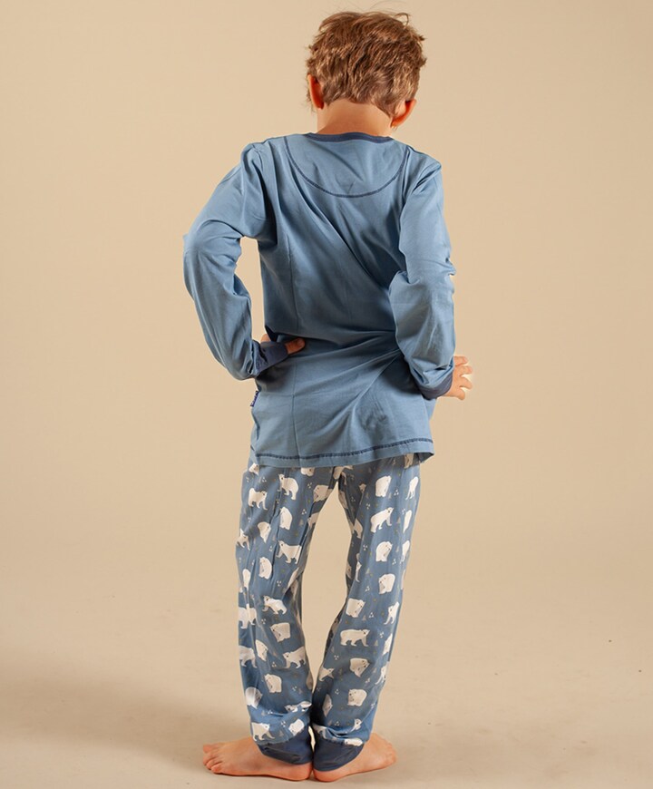 Jongens pyjamaset blauw