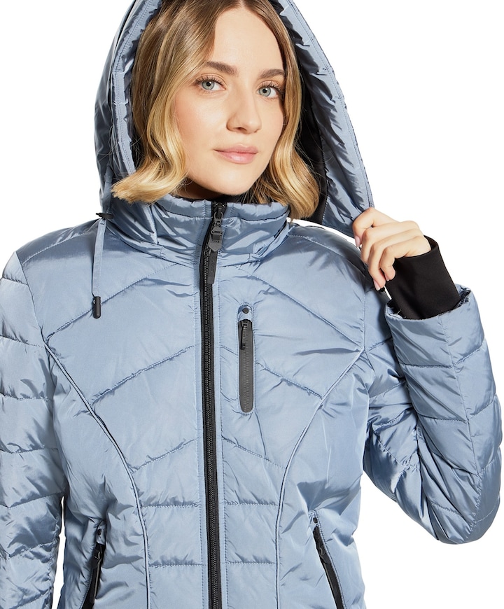 Dames jas blauw