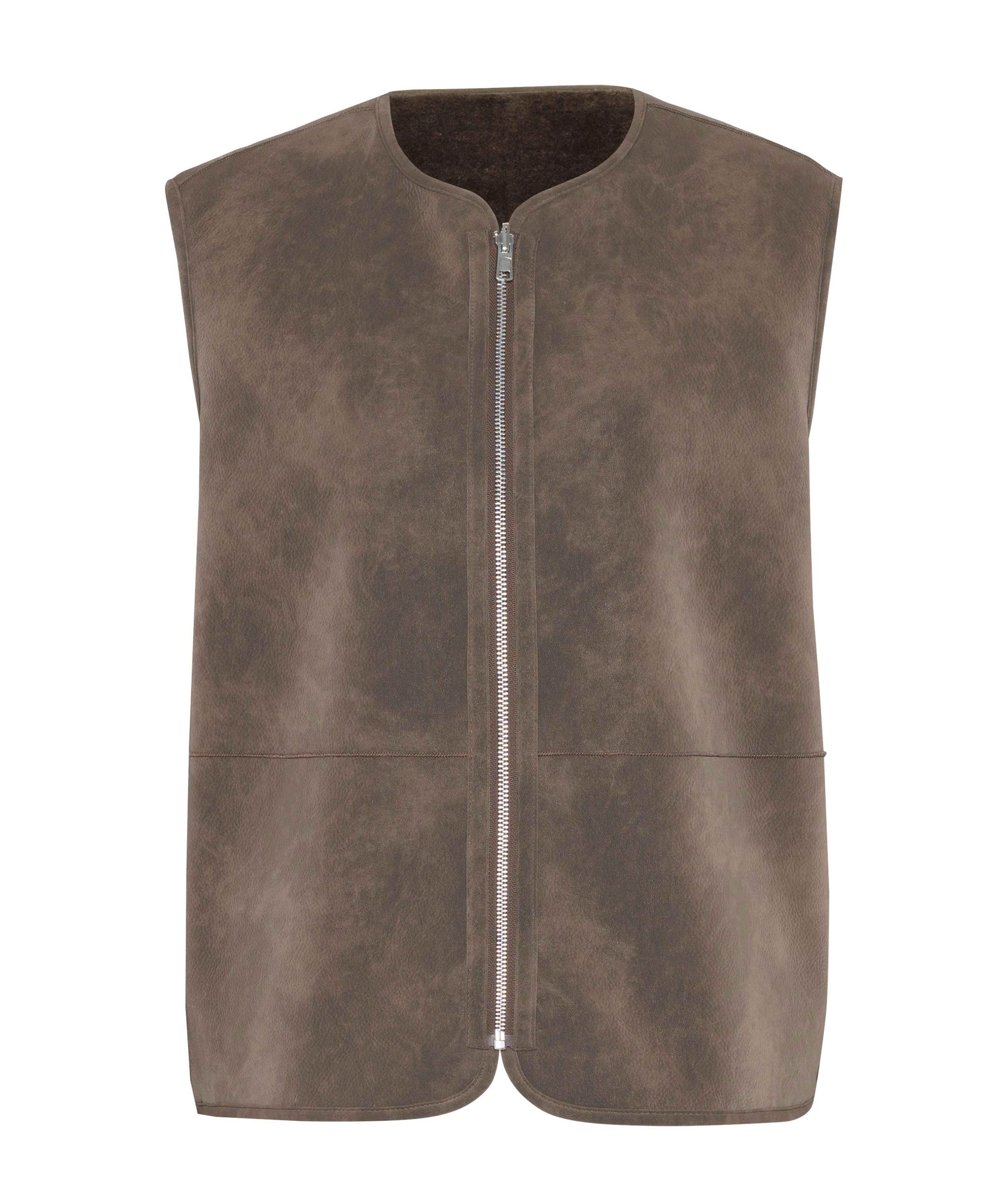 Dames bodywarmer bruin