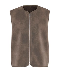 Dames bodywarmer bruin