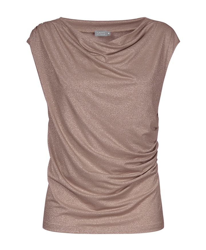 Dames top beige
