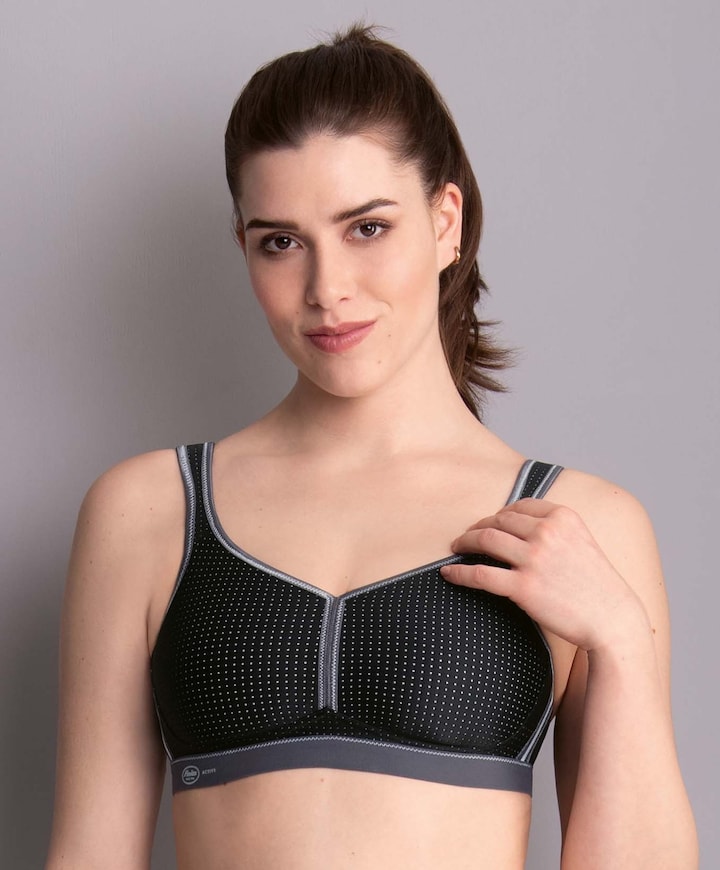Dames sport bh zwart