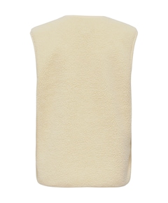 Meisjes gilet ecru