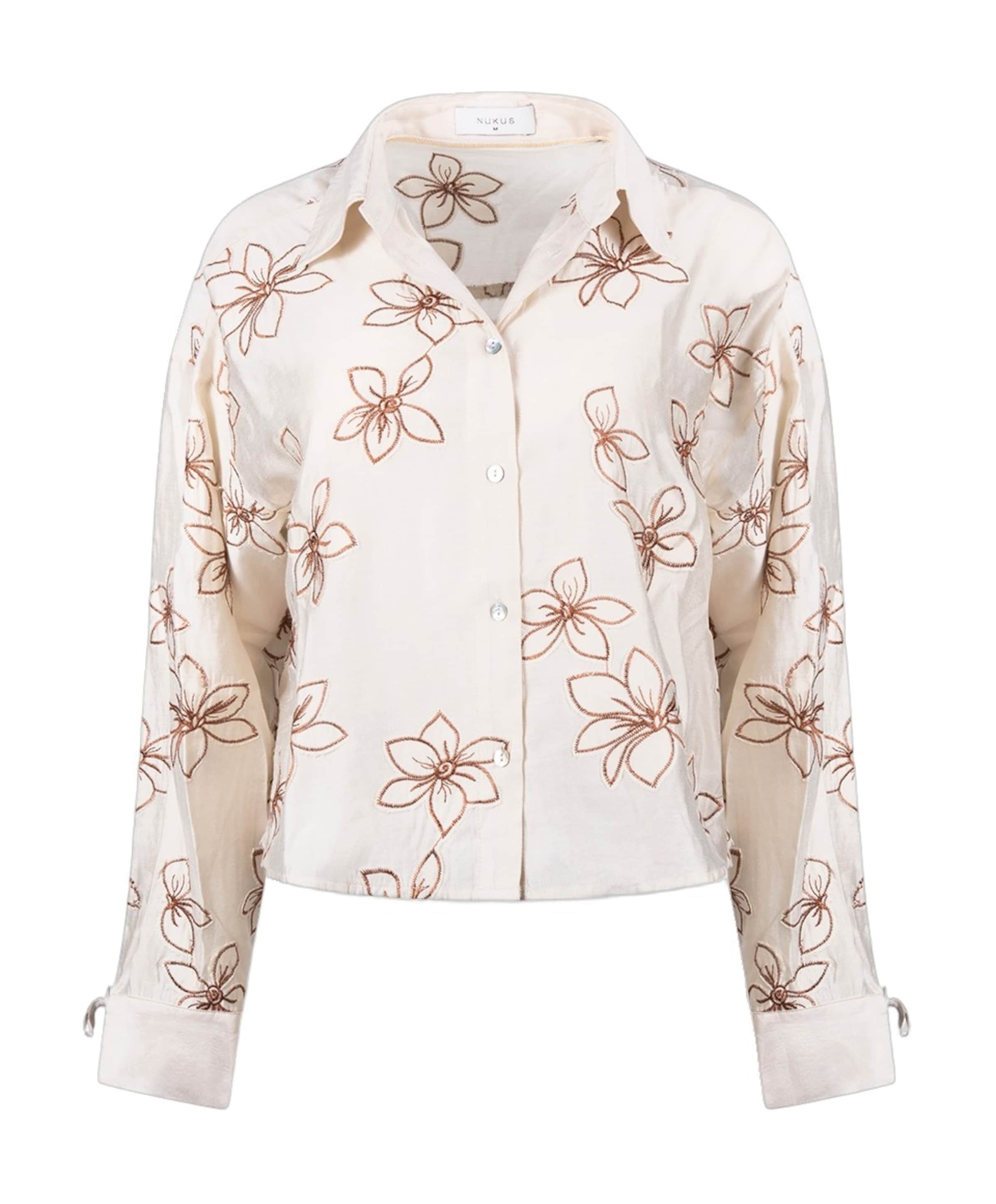 Dames blouse beige