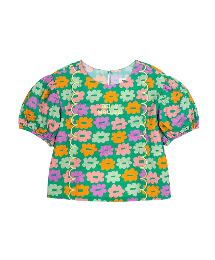 Meisjes T-shirt groen