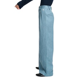 Bouclé Dawn broek blauw