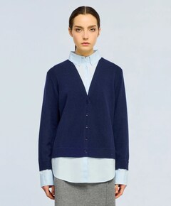 Dames vest blauw