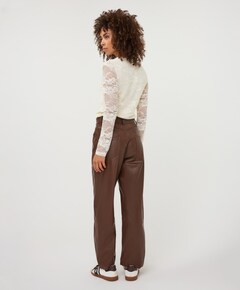 Dames longsleeve ecru