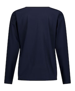 Dames longsleeve blauw