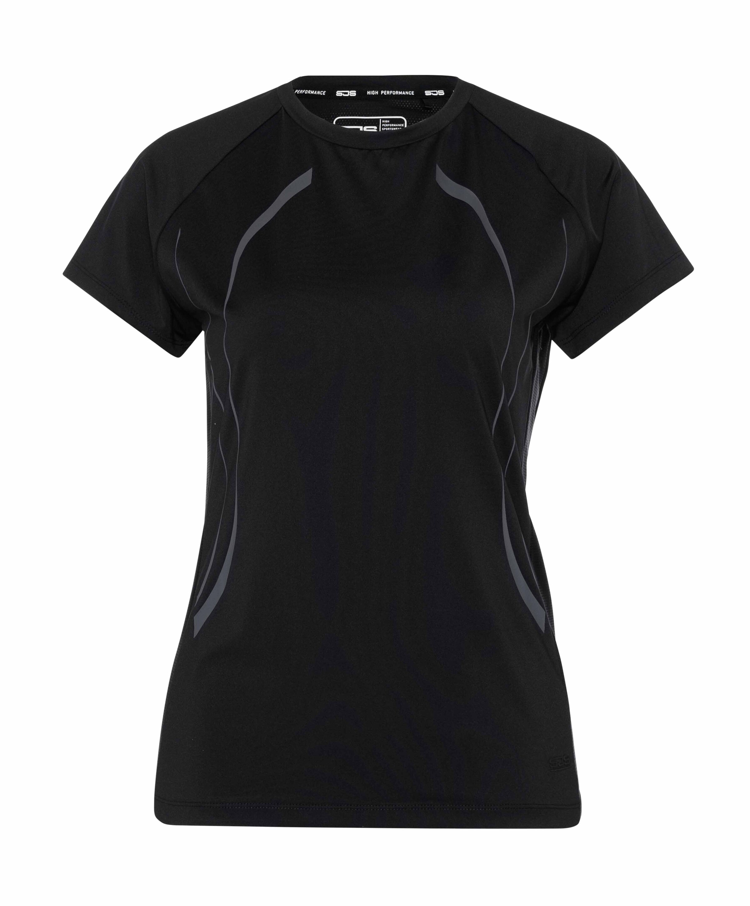 Dames T-shirt zwart
