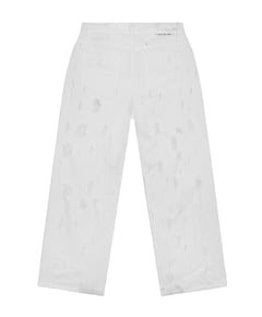 DAMAGED DENIM dames jeans ecru