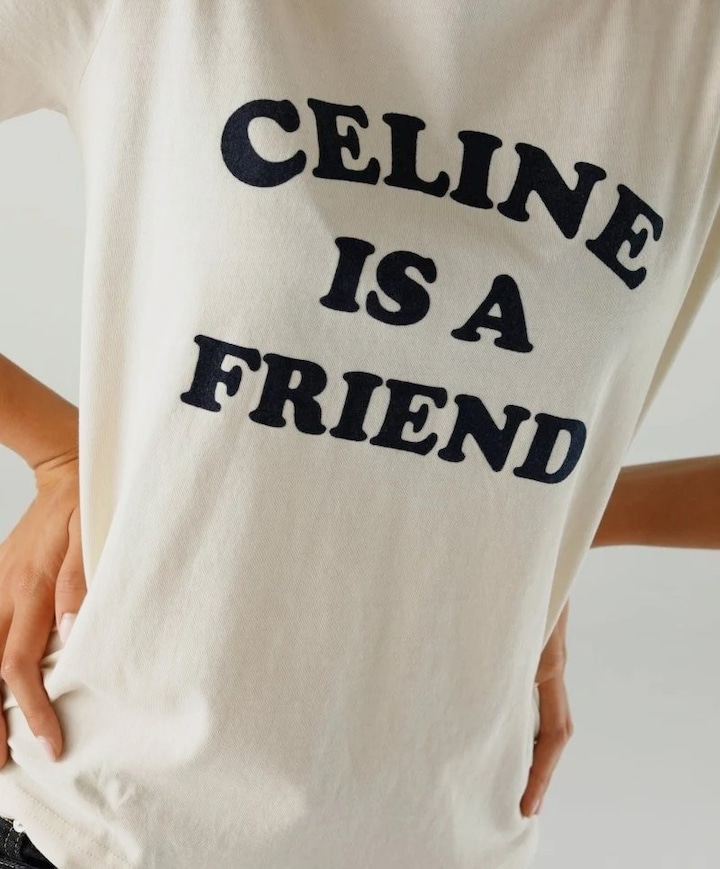 Dames T-shirt ecru