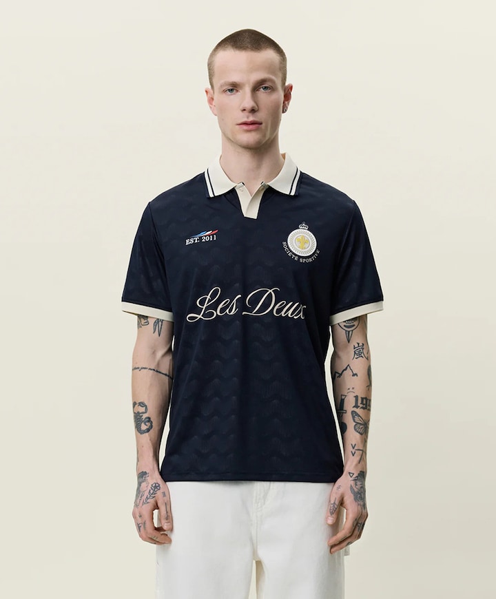Heren T-shirt blauw