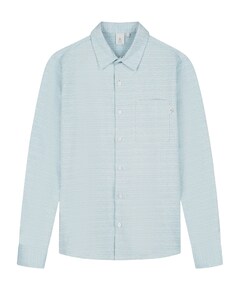 Heren overshirt blauw