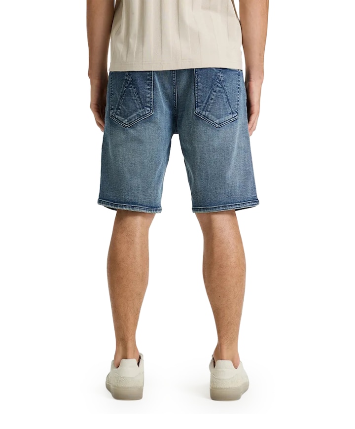 EVAN.S TYDE heren korte broek blauw