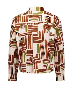 Dames blouse bruin