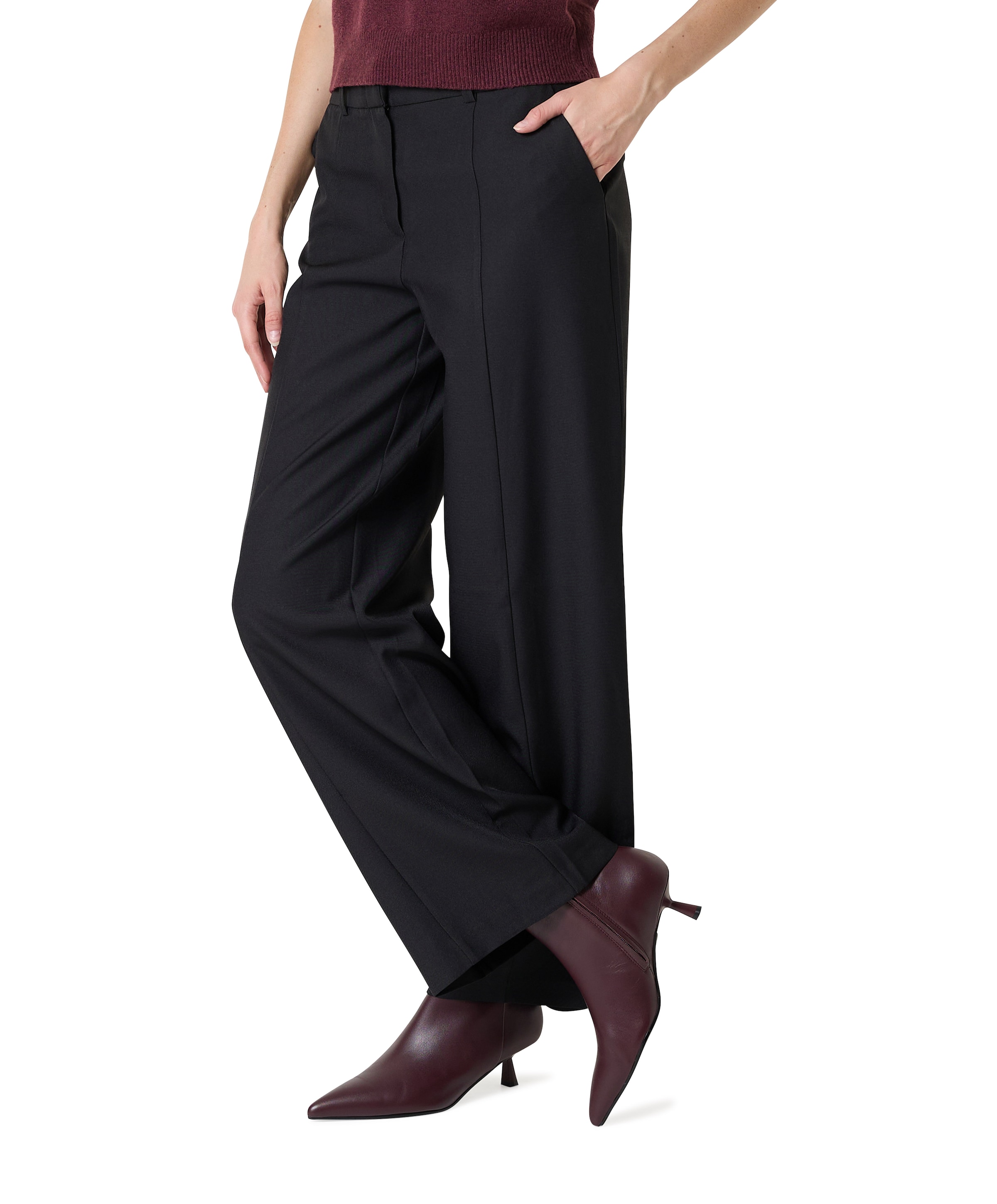 ONLLINDA MW WIDE CC TLR dames broek zwart