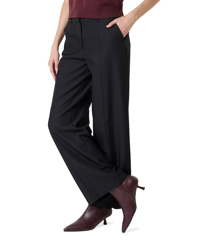 ONLLINDA MW WIDE CC TLR dames broek zwart