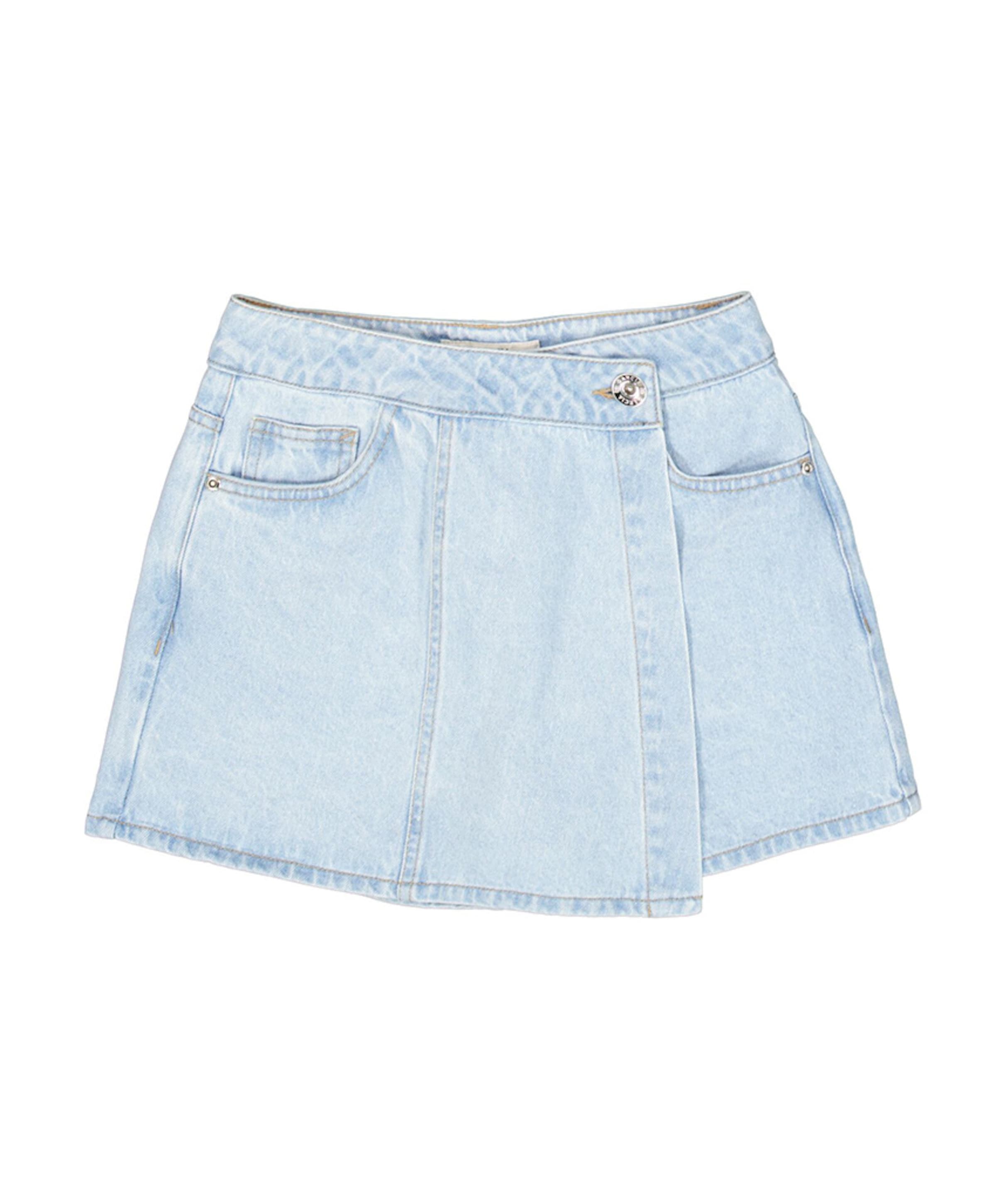 P262713 meisjes korte broek blauw