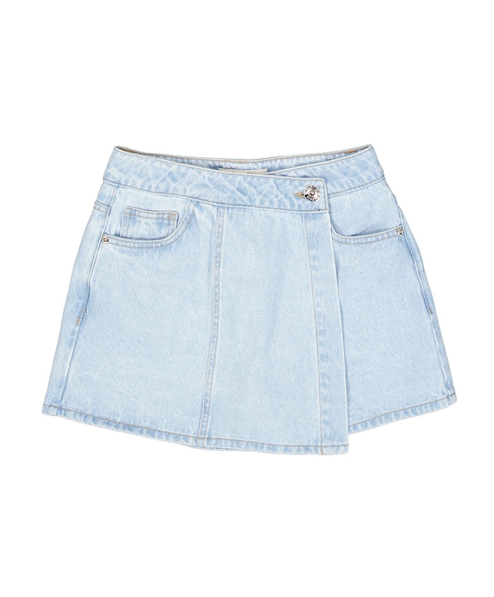 P262713 meisjes korte broek blauw