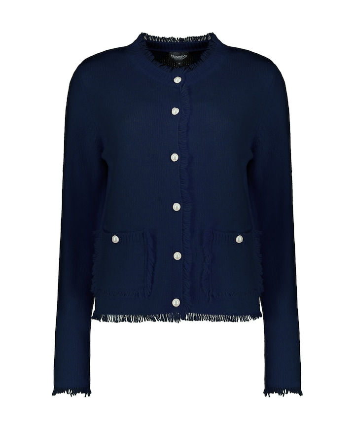 Dames vest blauw