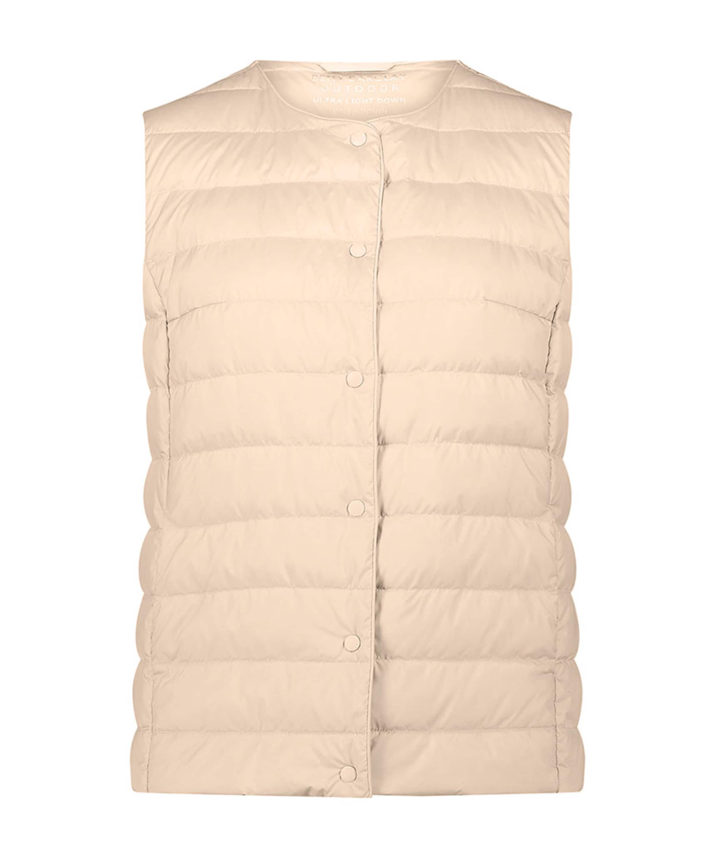 Dames bodywarmer beige