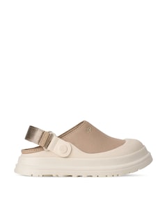 K GOLDENGLOW CANVAS CLOG meisjes instappers bruin