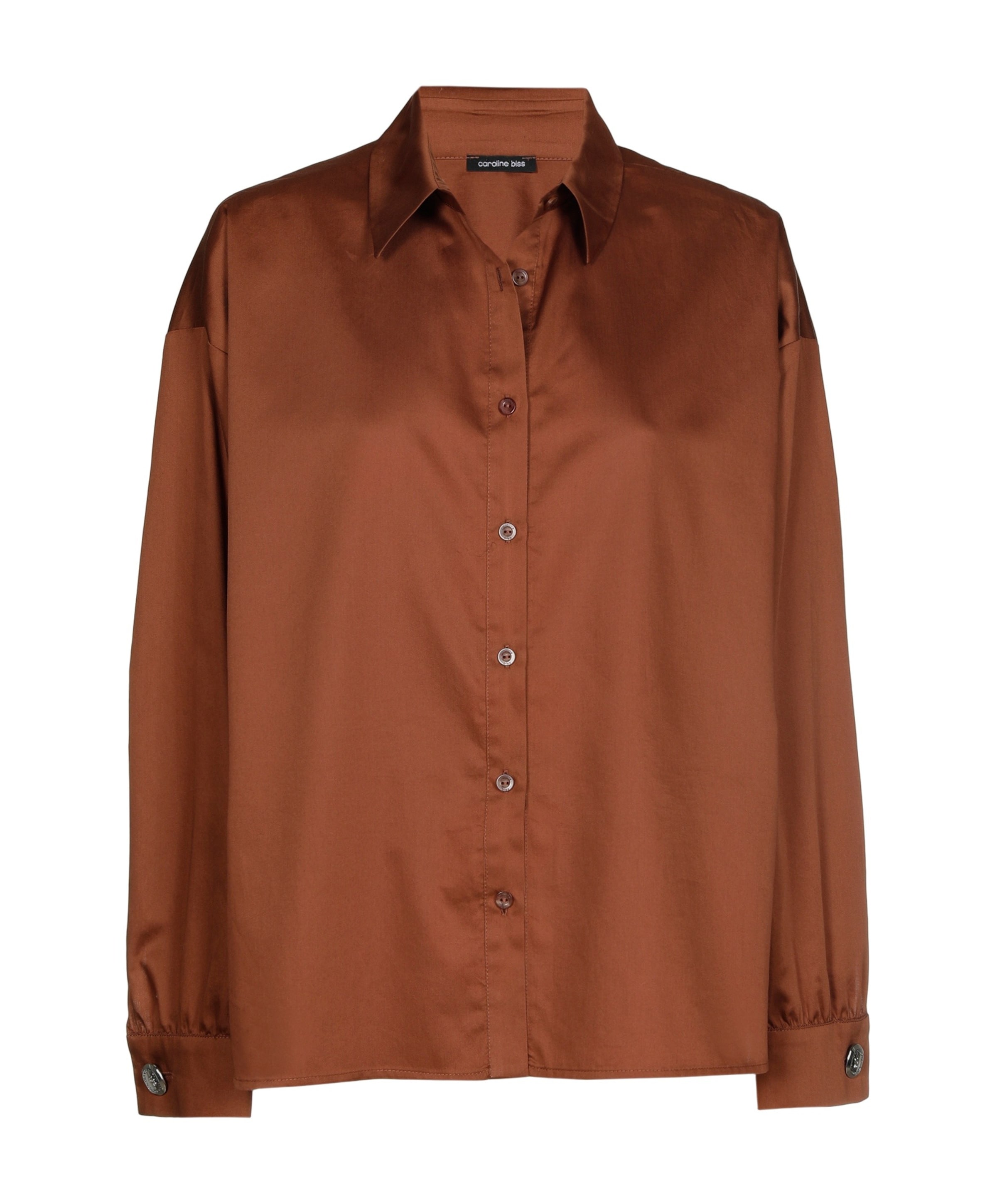 Dames blouse bruin